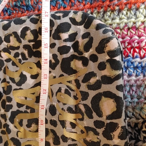 🍁VICTORIA'S SECRET LEOPARD PRINT TOTE BAG - Picture 9 of 10